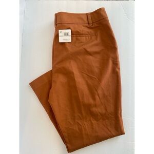 Halogen Taylor Fit Curvy Cropped Pants Size 14